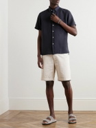 La Paz - Ribeiro Slim-Fit Button-Down Collar Organic Cotton Shirt - Blue