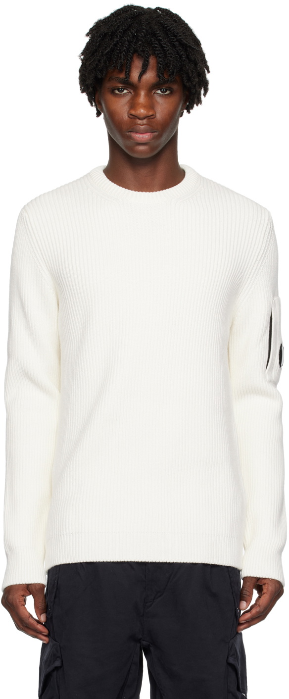 Photo: C.P. Company Off-White Lens Sweater