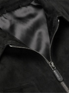 Giorgio Armani - Suede Field Jacket - Black