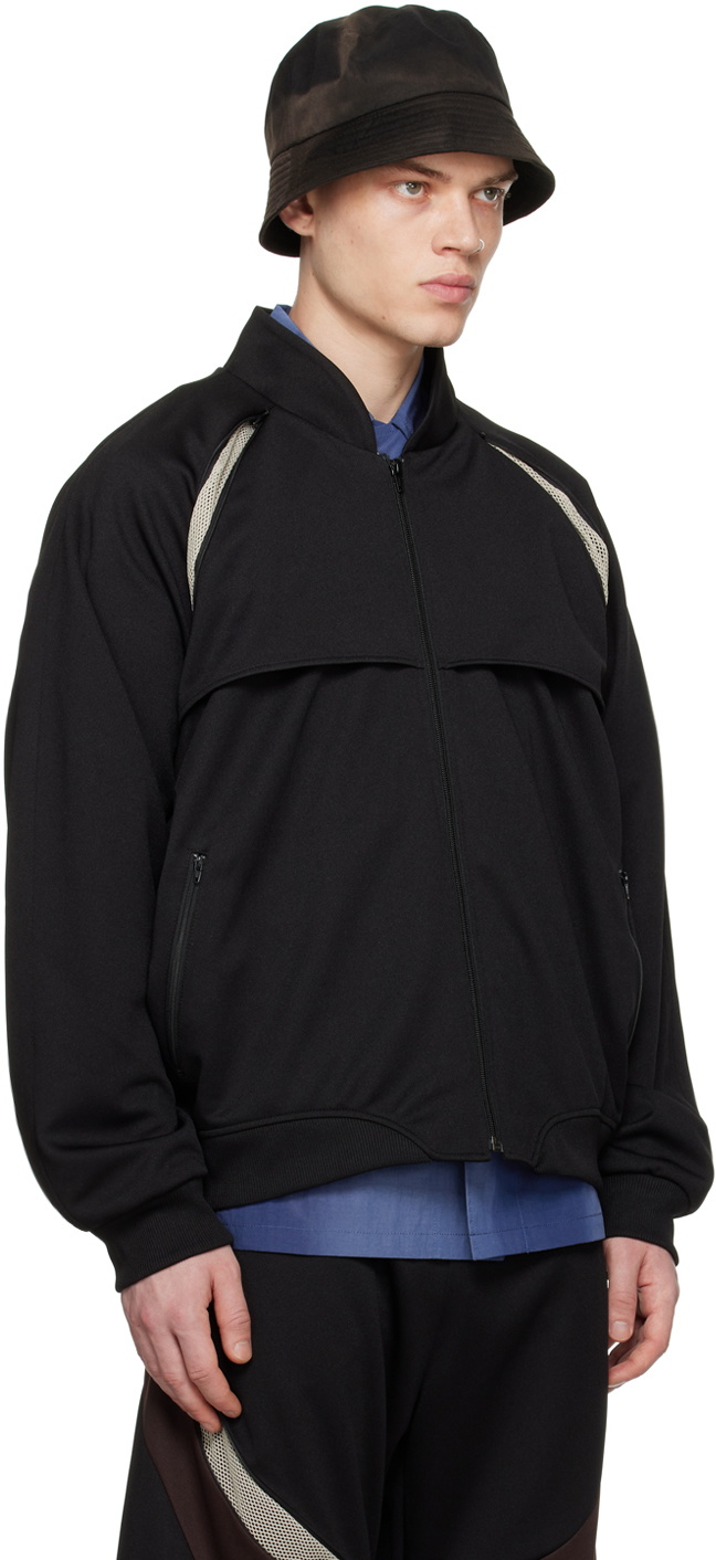 JiyongKim Black Draped Jacket