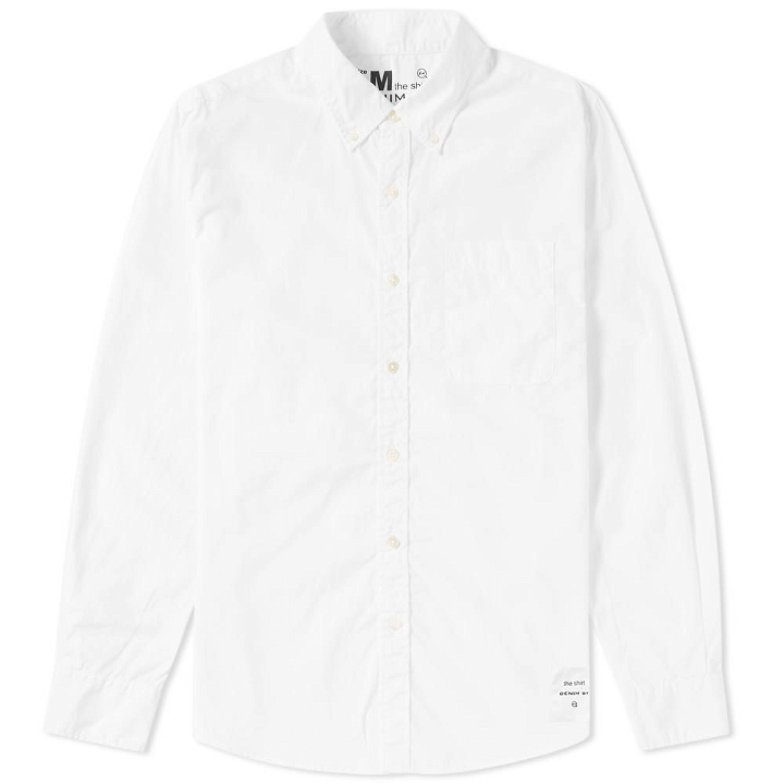 Photo: Denim by Vanquish & Fragment Button Down Broadcloth Shirt White
