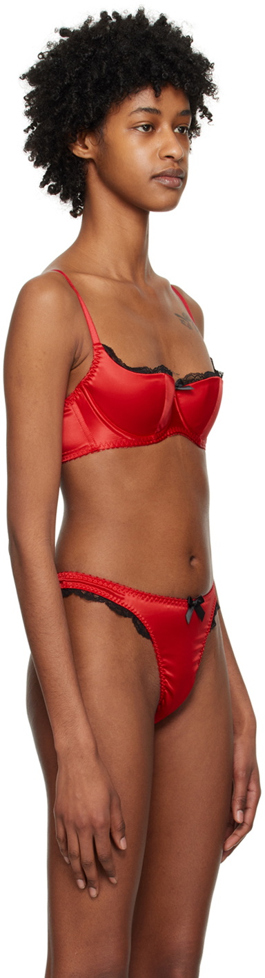 Agent Provocateur Red Sloane Bra