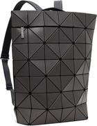 BAO BAO ISSEY MIYAKE Gray Blocky Backpack