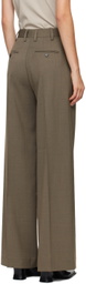 Filippa K Taupe Darcey Wool Trousers
