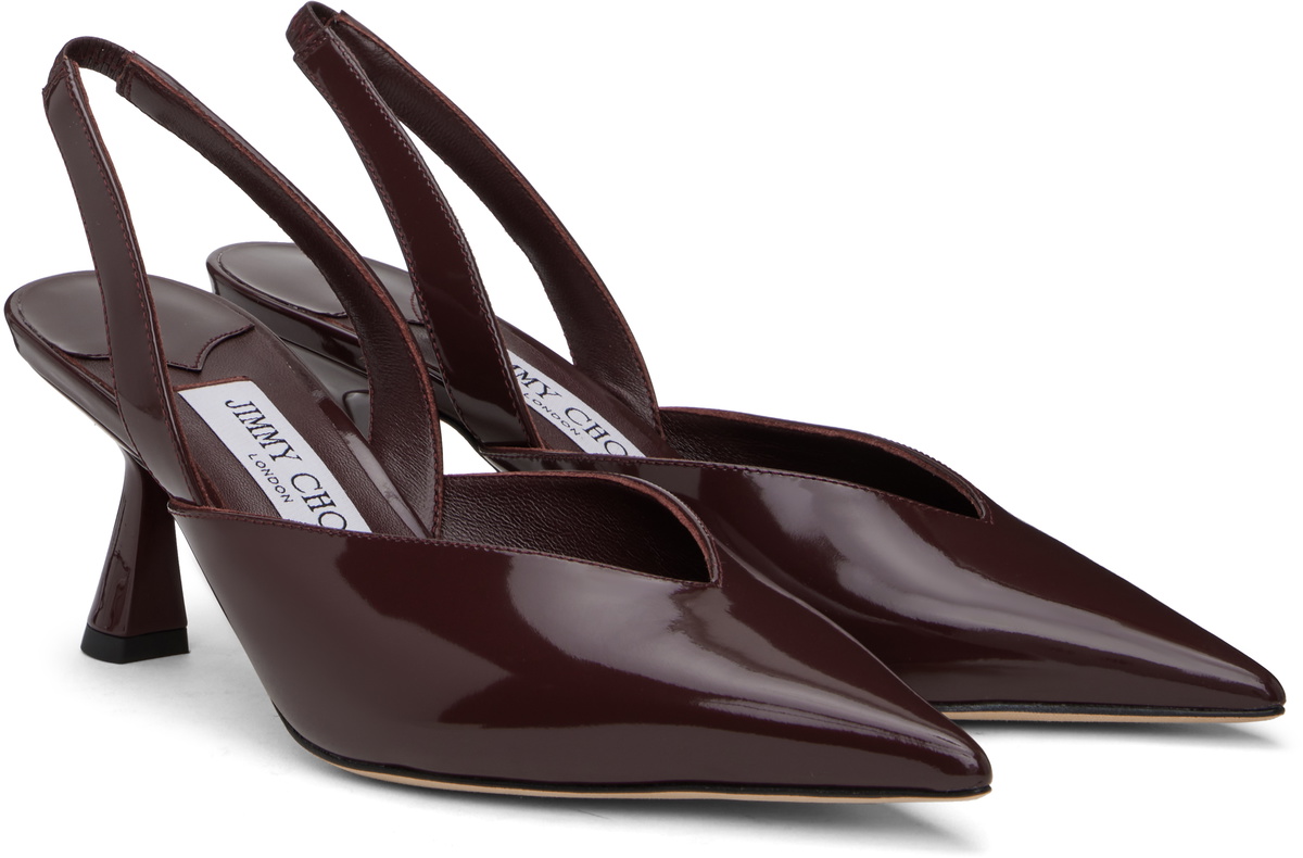 Jimmy Choo Burgundy Maryanne SB 65 Heels Jimmy Choo