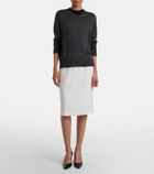 The Row Ondre cashmere and silk sweater