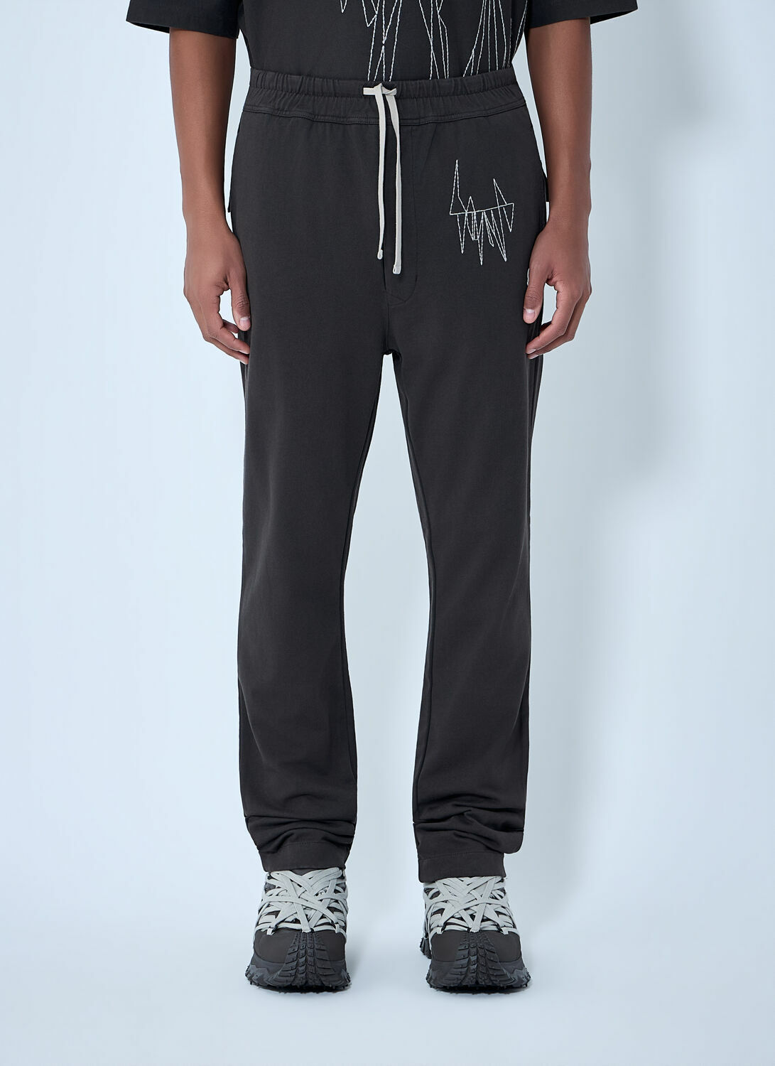 Moncler + Rick Owens Elasticated Waist Drawstring Pants