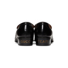 Gucci Black NY Yankees Edition High Loomis Loafers