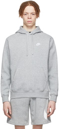 Nike Gray Sportswear Club Hoodie