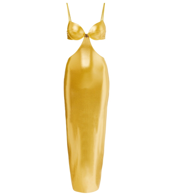 Photo: Roberto Cavalli Cutout midi dress