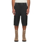 AAPE by A Bathing Ape Gray Main Sweat Shorts