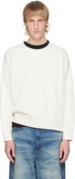 visvim Off-White Jumbo Sweatshirt