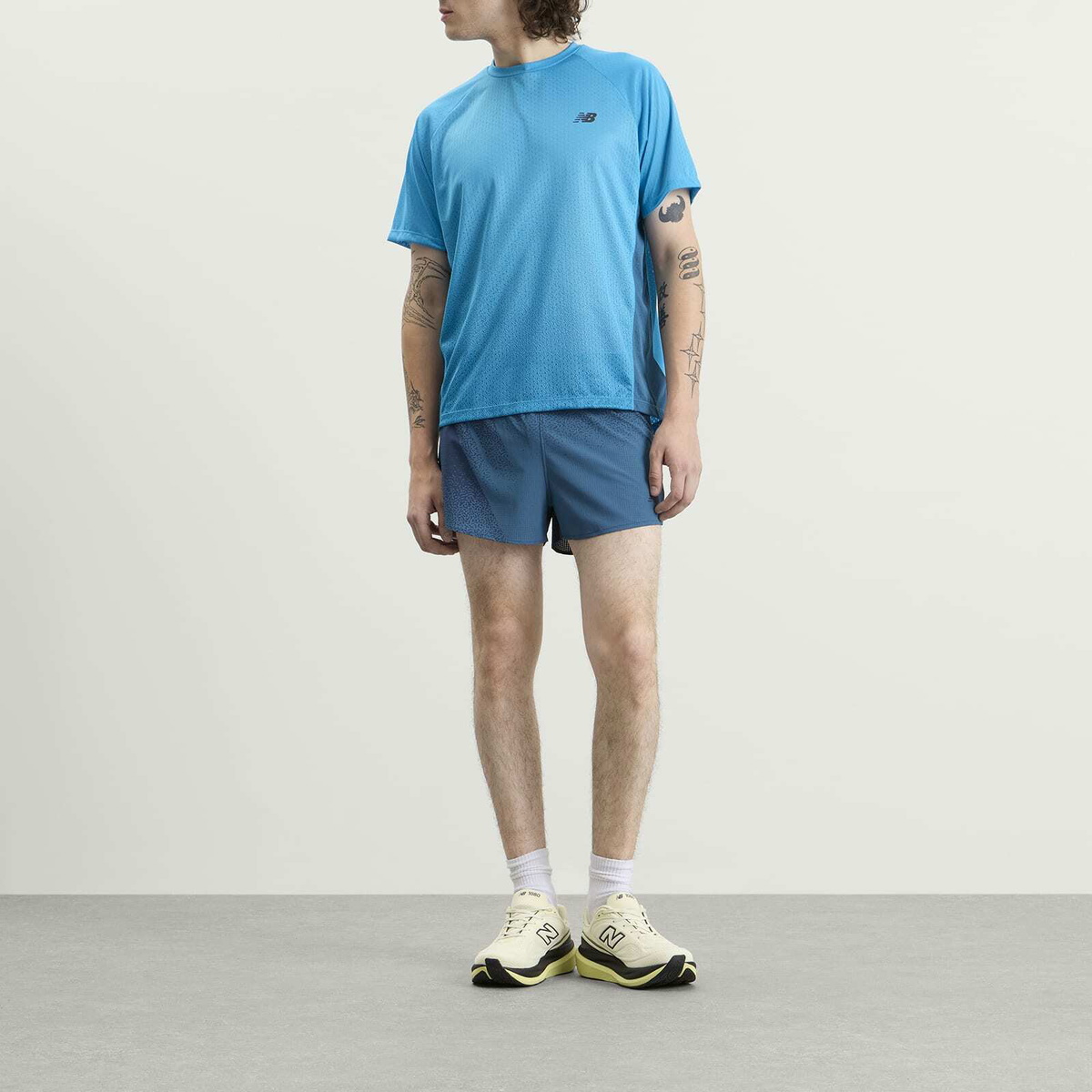 New Balance Men's RC Ultra Light Printed Short 3" in Altitude