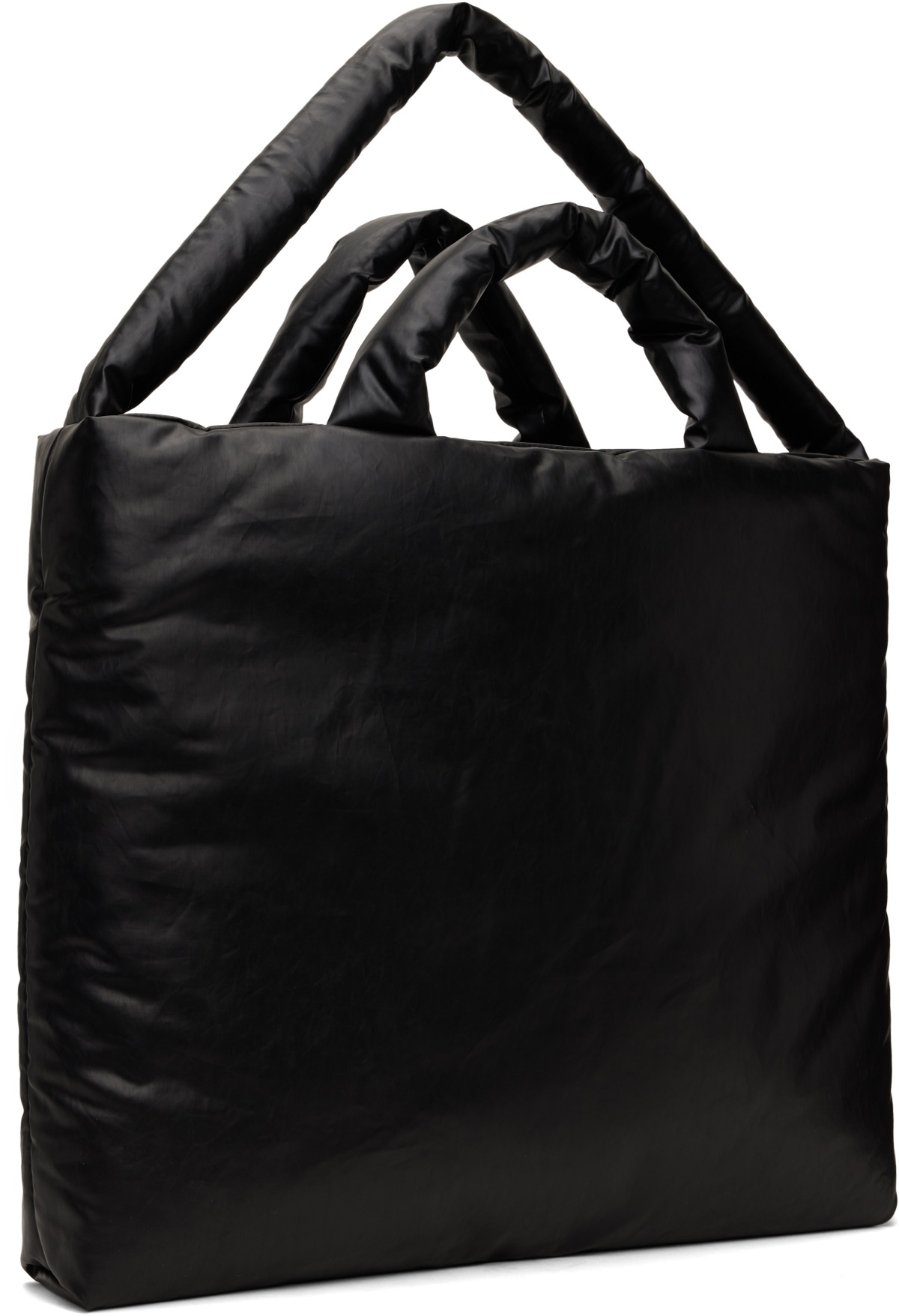 KASSL Editions Black Pillow Large Tote