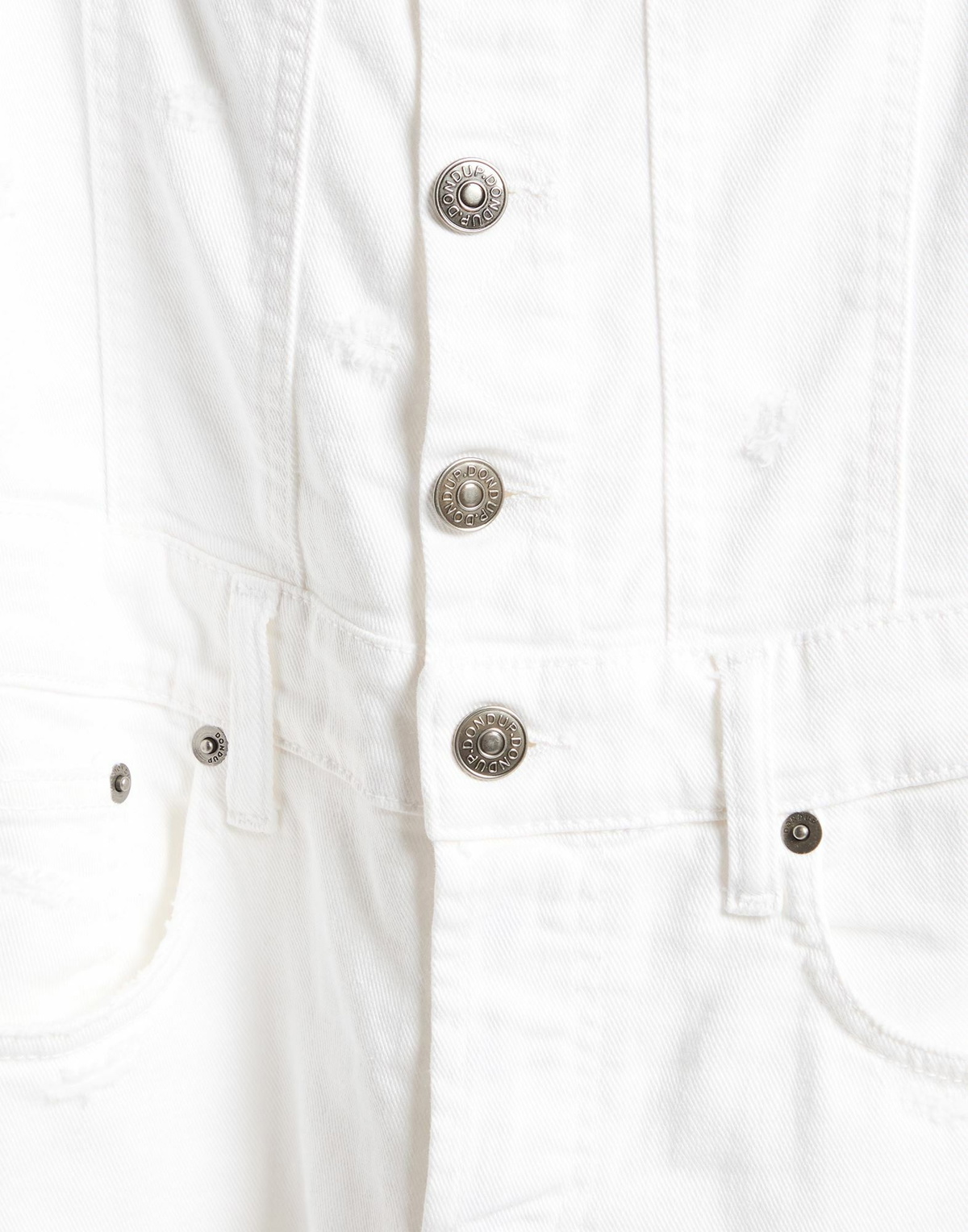 Dondup Womens Overalls in White
