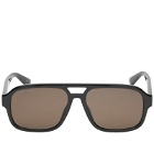 Gucci Men's GG1342S Sunglasses in Black/Brown