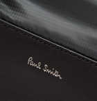 Paul Smith - Quilted Nylon and Leather Backpack - Men - Dark gray