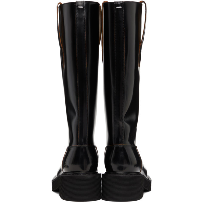 Maison Margiela Black Large Tall Boots Maison Margiela