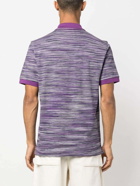 MISSONI - Striped Short Sleeve Polo Shirt