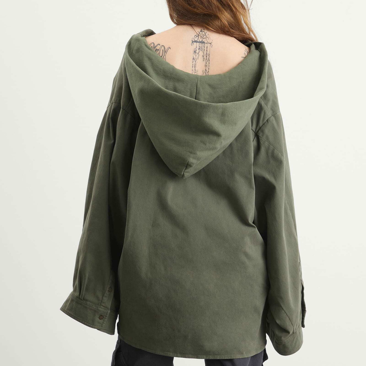 Ottolinger Women's Liberated Double Jacket in Khaki