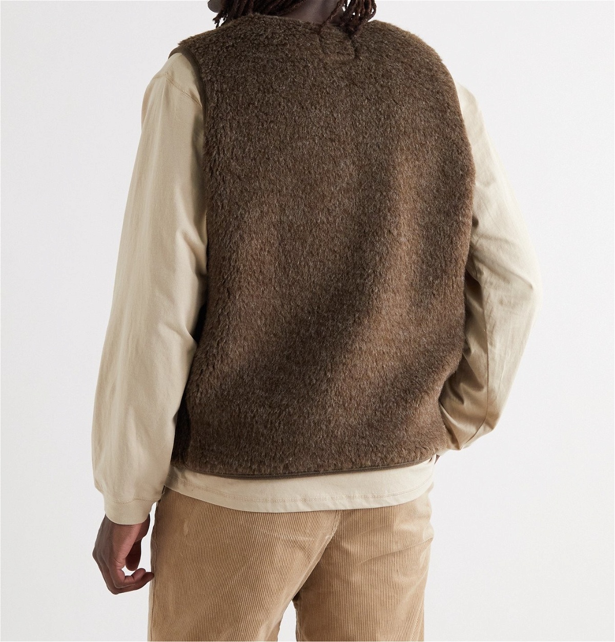 Kite Jacket - Merino Wool Fleece - Deep Rust