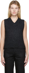Nothing Written Black Tommy Bread Vest