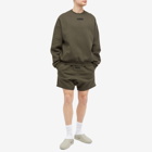 Fear of God ESSENTIALS Men's Spring Tab Detail Sweat Shorts in Ink