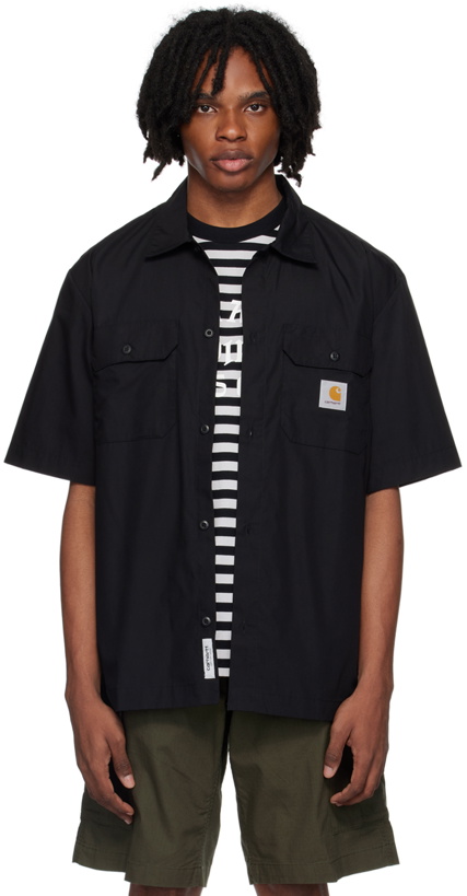 Photo: Carhartt Work In Progress Black Craft Shirt