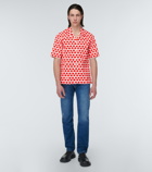 Ami Paris Cotton bowling shirt