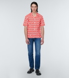 Ami Paris Cotton bowling shirt