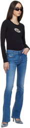 Diesel Black Angie Long Sleeve T-Shirt