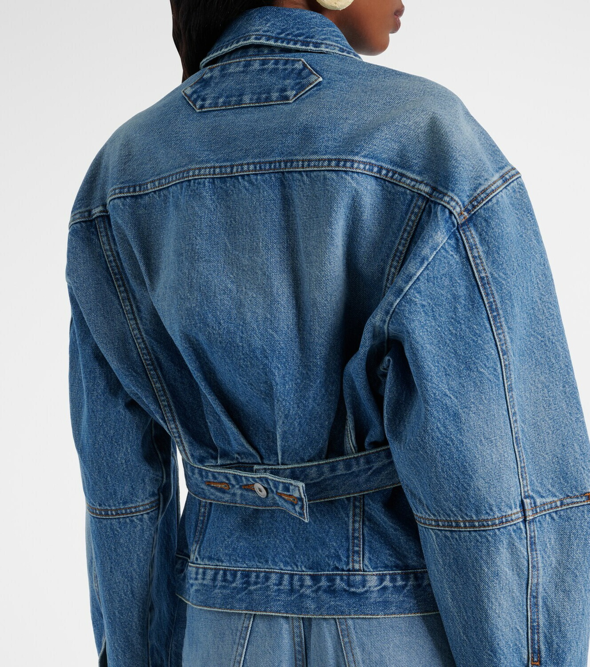 Jacquemus Cropped denim jacket