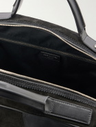 Dries Van Noten - Suede and Leather Duffle Bag