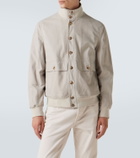 Brunello Cucinelli Leather blouson