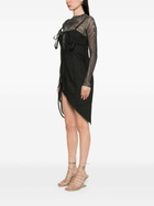 Elena Velez Keyhole Corset Mini Dress