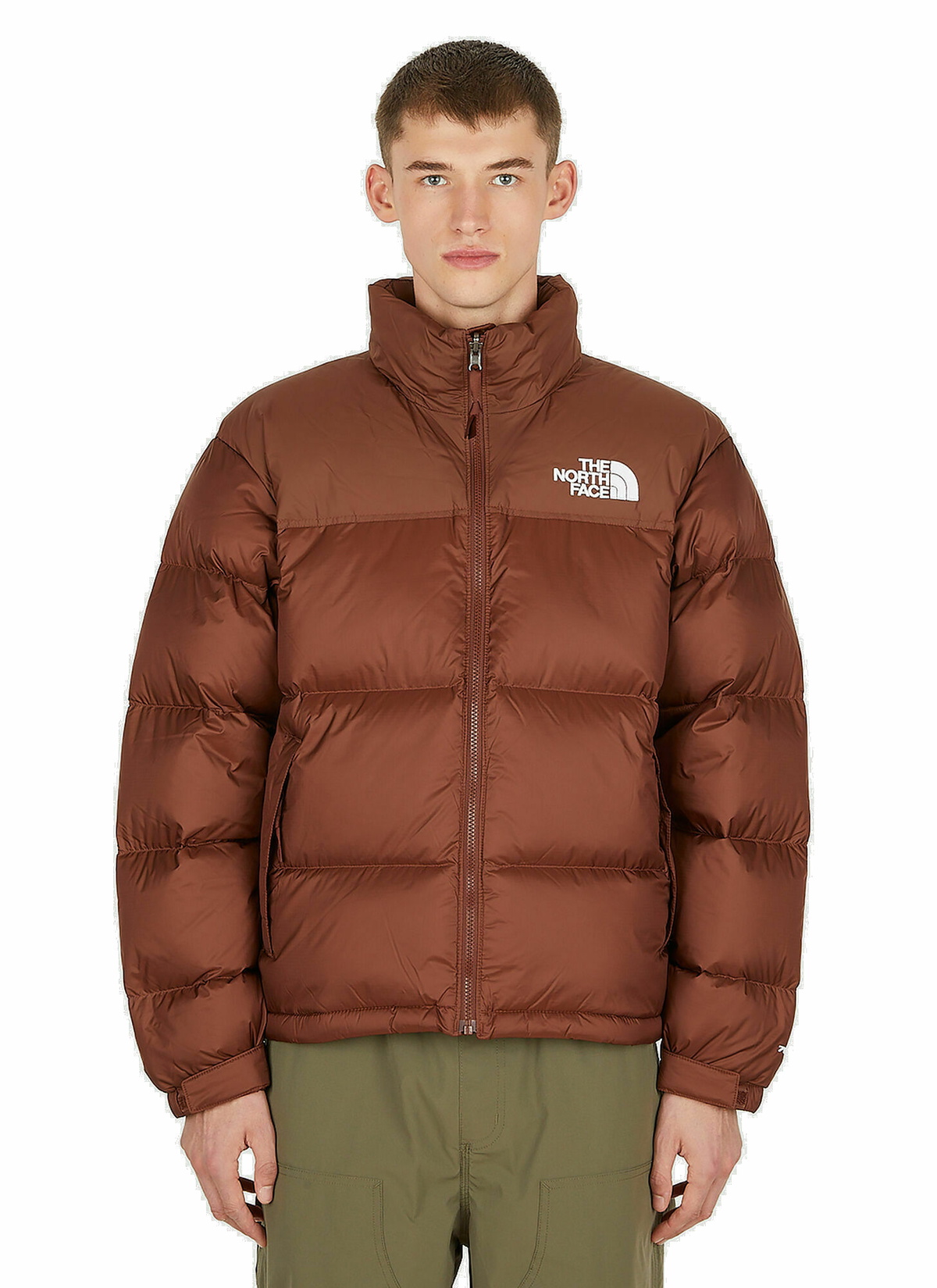 1996 Retro Nuptse Jacket in Brown The North Face