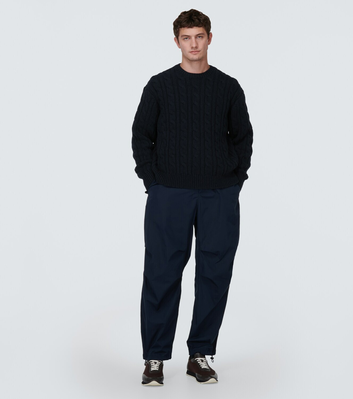 The Row Aldo cable-knit wool-blend sweater The Row