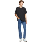 Levis Black Relaxed-Fit Pocket T-Shirt