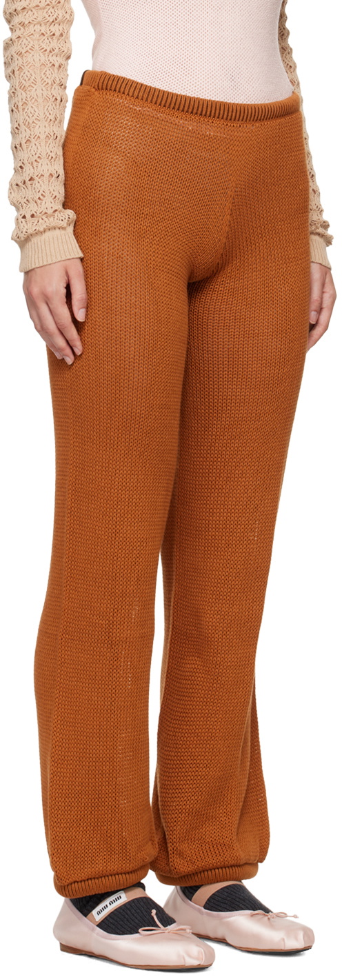 Isa Boulder Brown Isabella Straight Lounge Pants