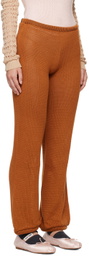 Isa Boulder Brown Isabella Straight Lounge Pants