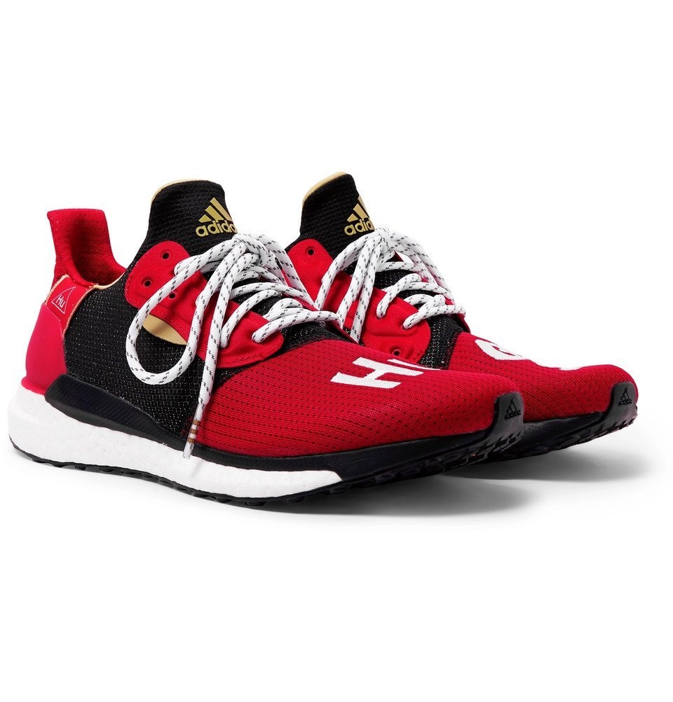adidas Consortium - Pharrell Williams CNY SOLARHU Sneakers - Men - Red adidas