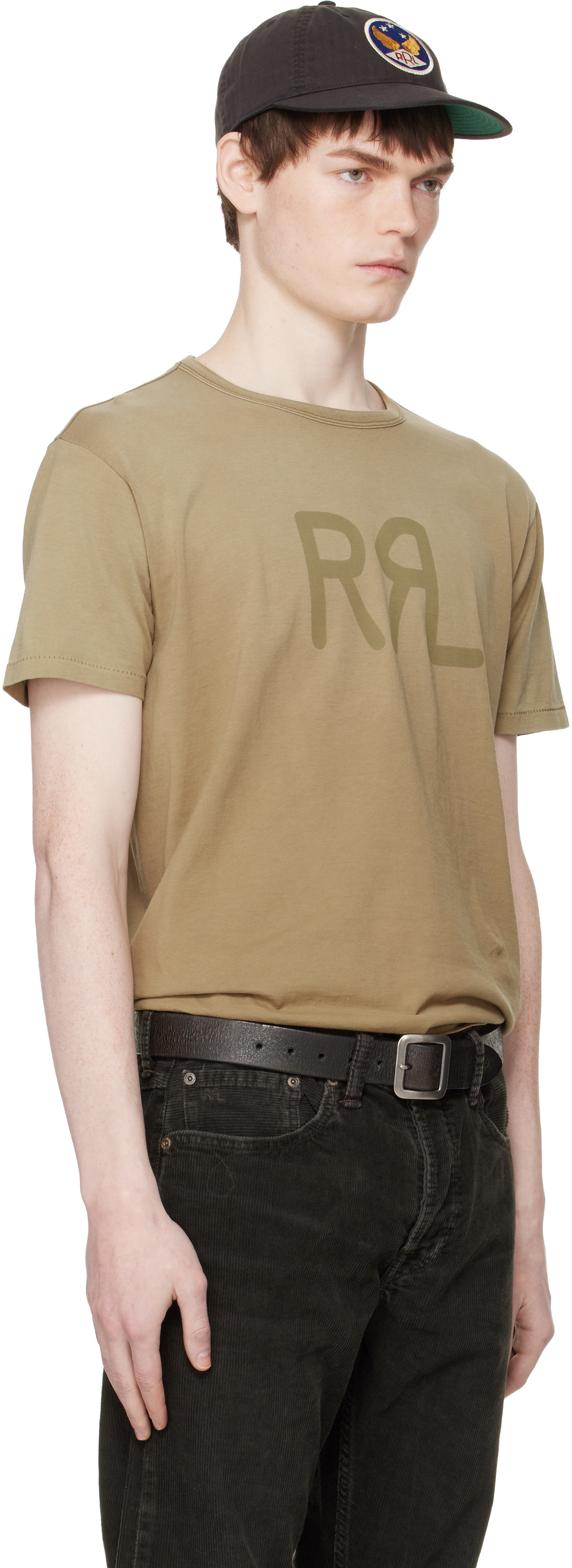 RRL Brown Ranch Logo T-shirt