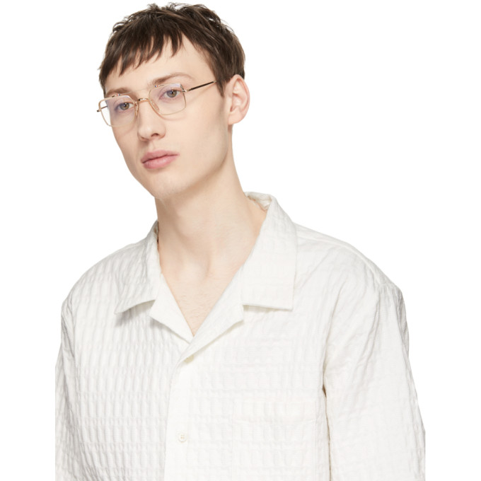 Thom Browne Gold TB-909 Glasses Thom Browne