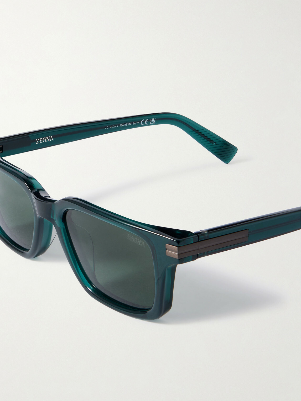Zegna - D-Frame Acetate Sunglasses