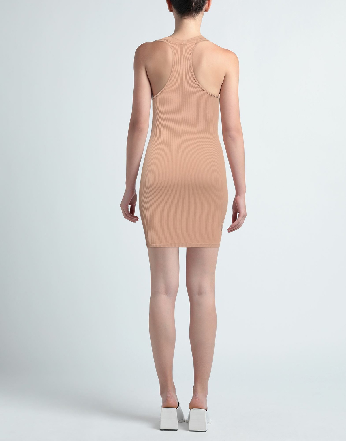 Andreādamo Womens Mini dress Light brown