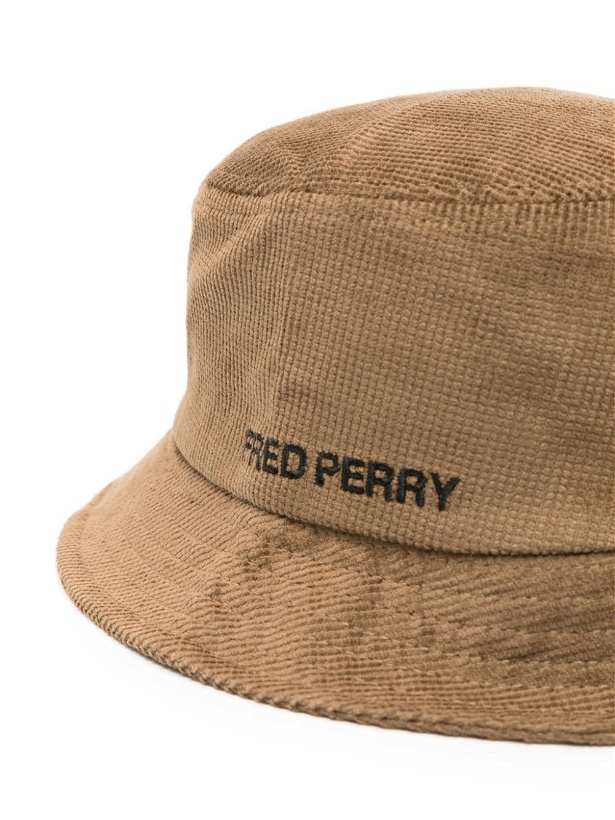 Photo: FRED PERRY - Cord Bucket Hat