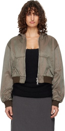 OUR LEGACY Khaki Coastal Bomber Jacket