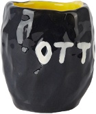 Ottolinger SSENSE Exclusive Black Logo Coffee Mug