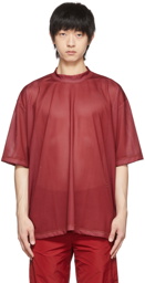Kusikohc SSENSE Exclusive Red Polyester T-Shirt