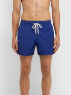 Frescobol Carioca - Slim-Fit Short-Length Swim Shorts - Blue